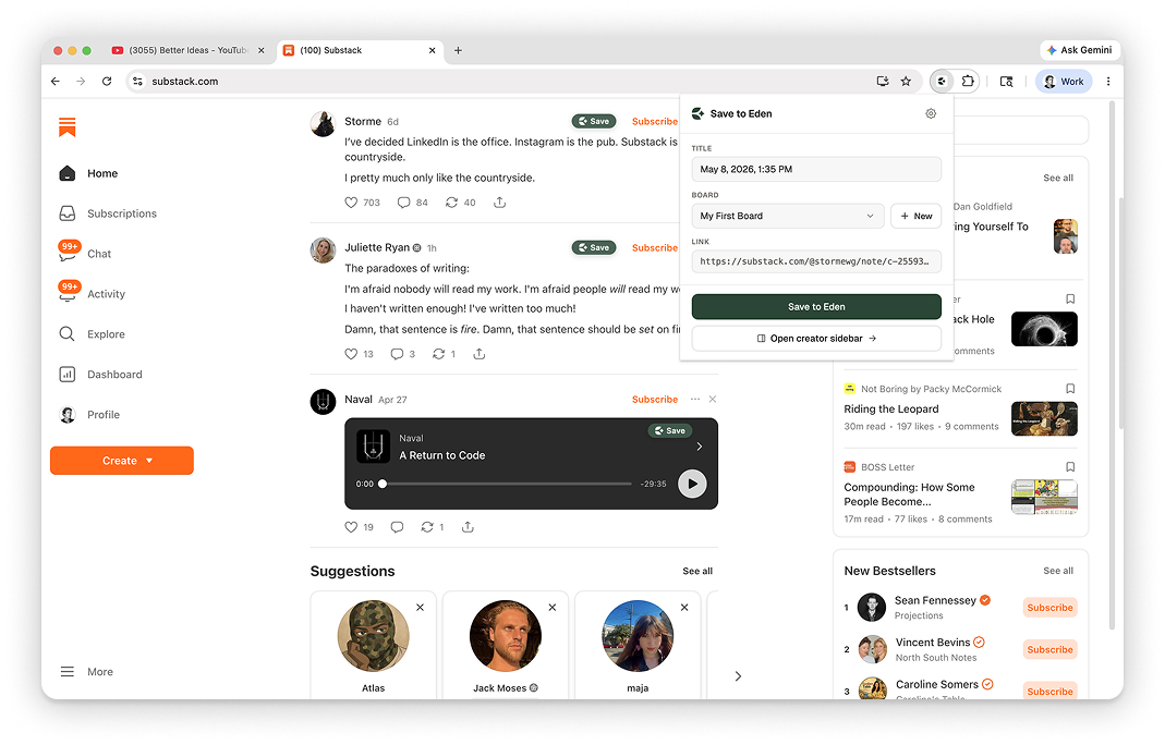 Save any post